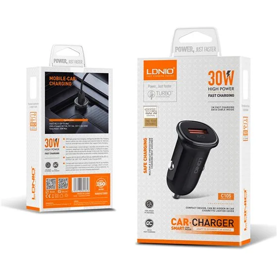 Cargador vehicular ldnio C105 V8